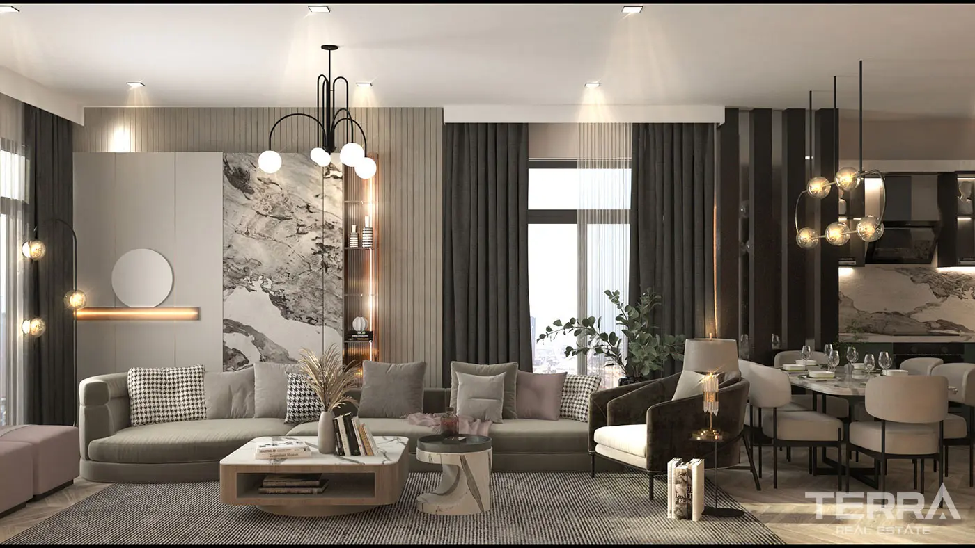 شقق حديثة بتصميم فاخر وإطلالات ساحرة