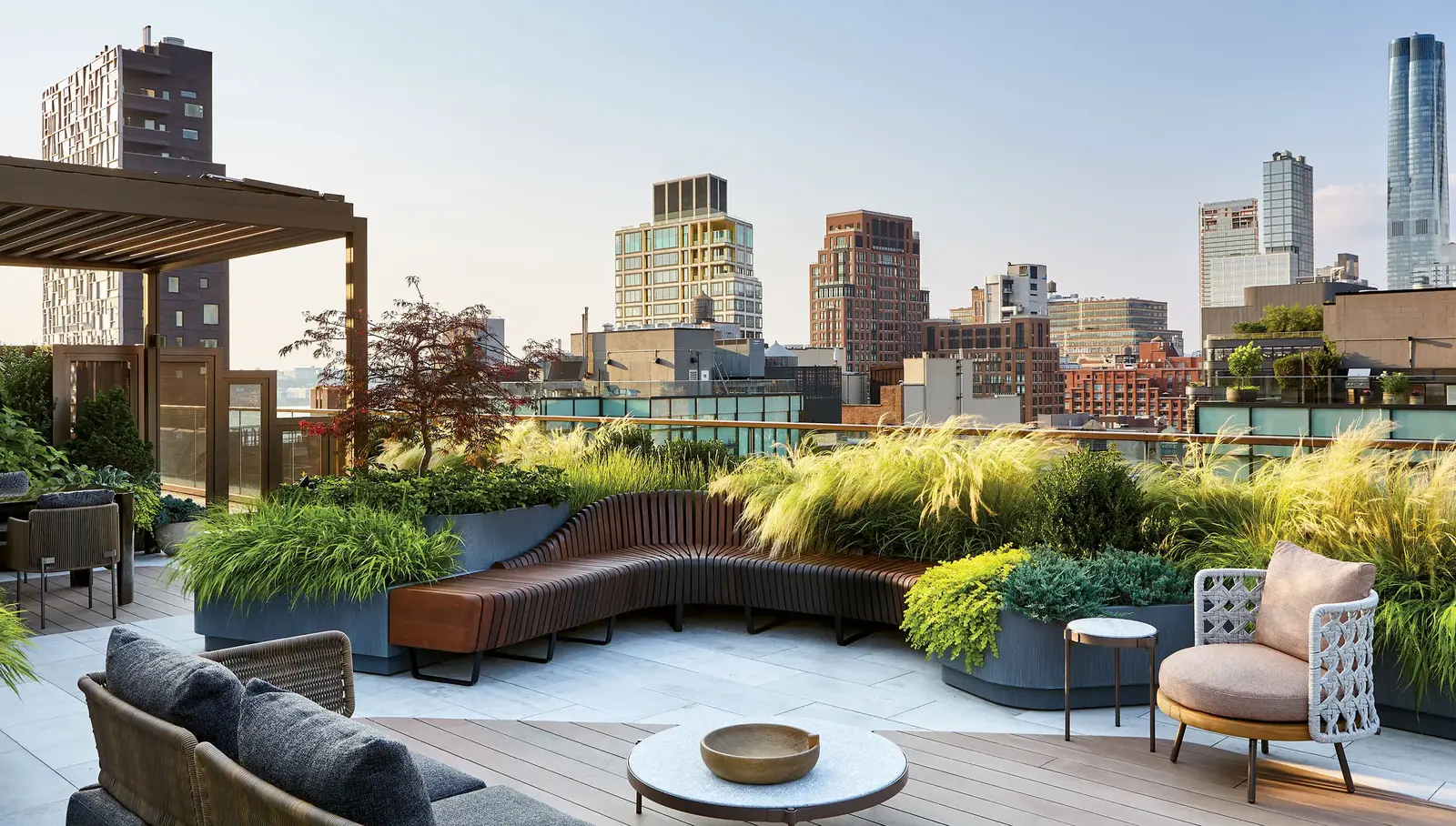 Çatı Teraslı Modern Kentsel İkiz Ev