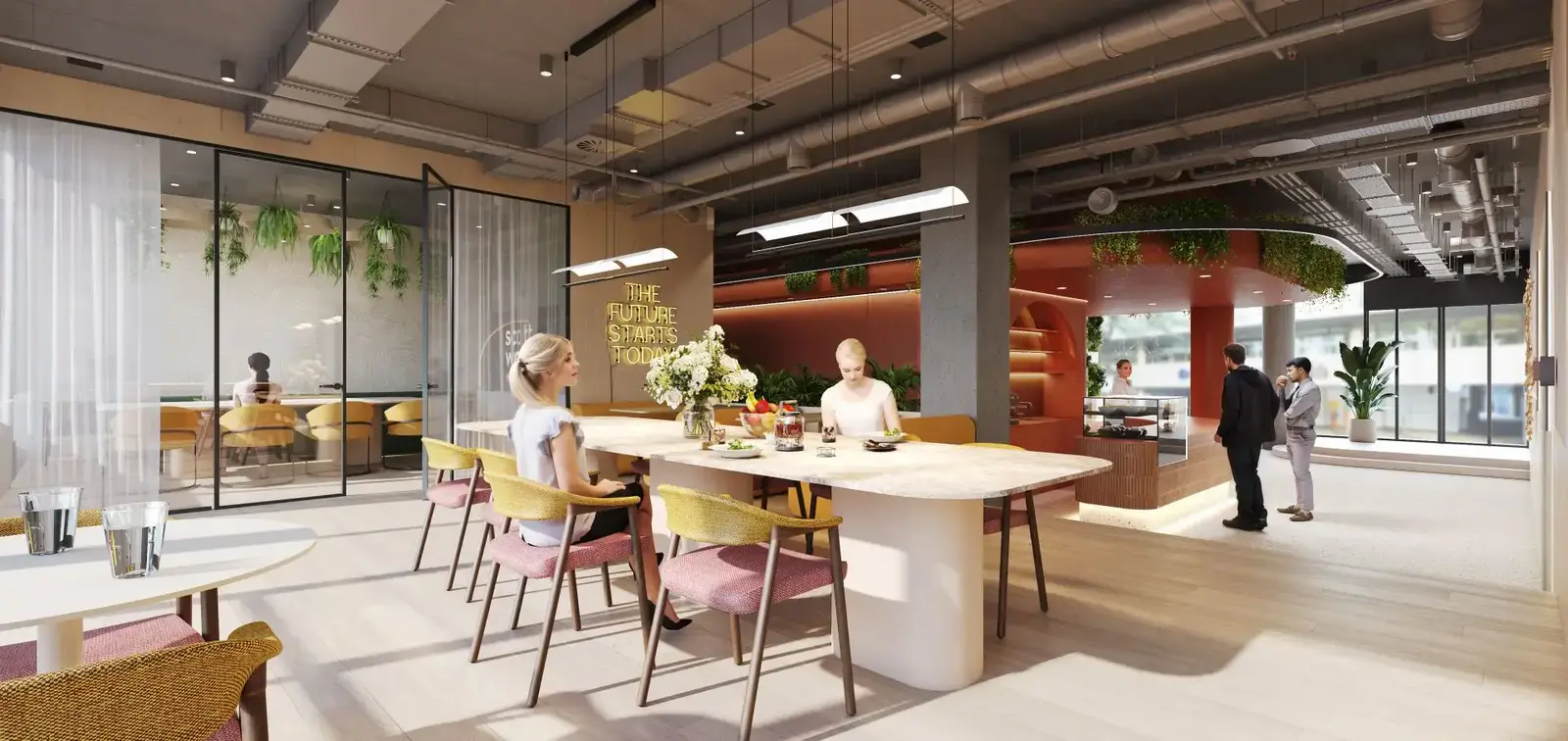 مساحة مكتب رئيسية في قلب المدينة مع مرافق حديثة