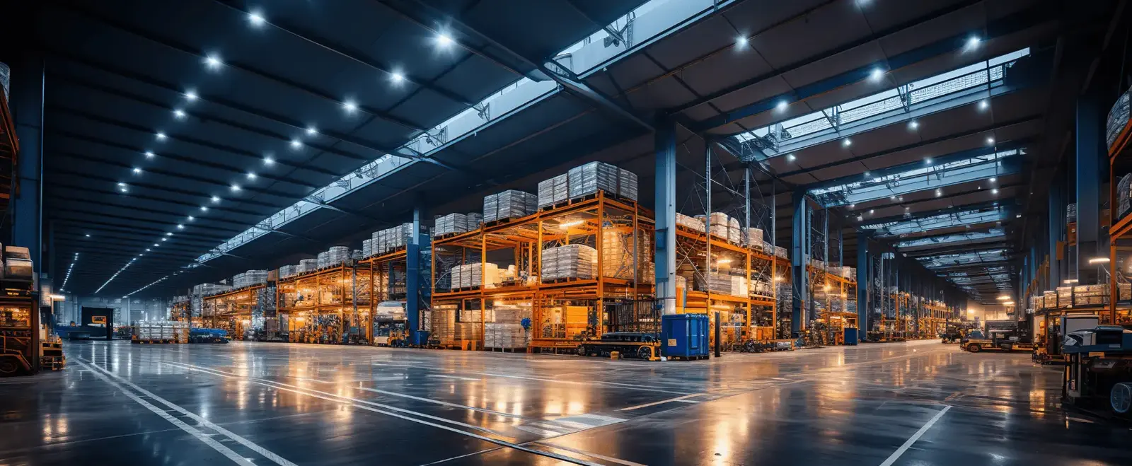 Yüksek Tavanlı Verimli Lojistik Depo