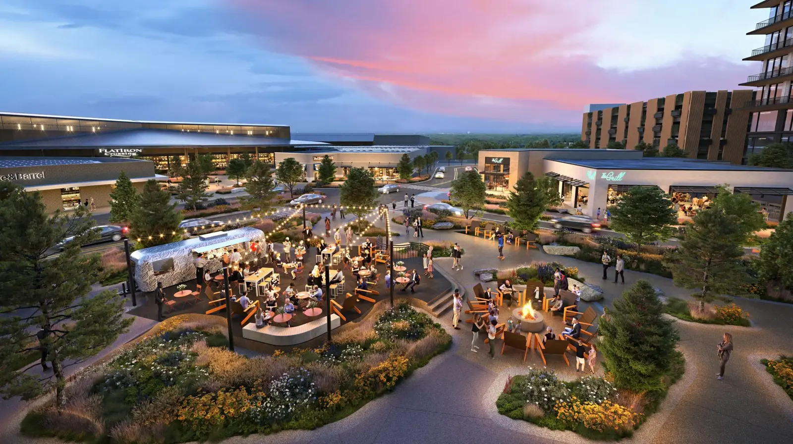 ملكية مركز تسوق متعدد الاستخدامات مع وحدات سكنية