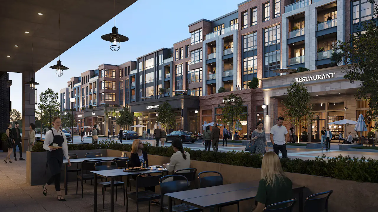 ملكية مركز تسوق متعدد الاستخدامات مع وحدات سكنية