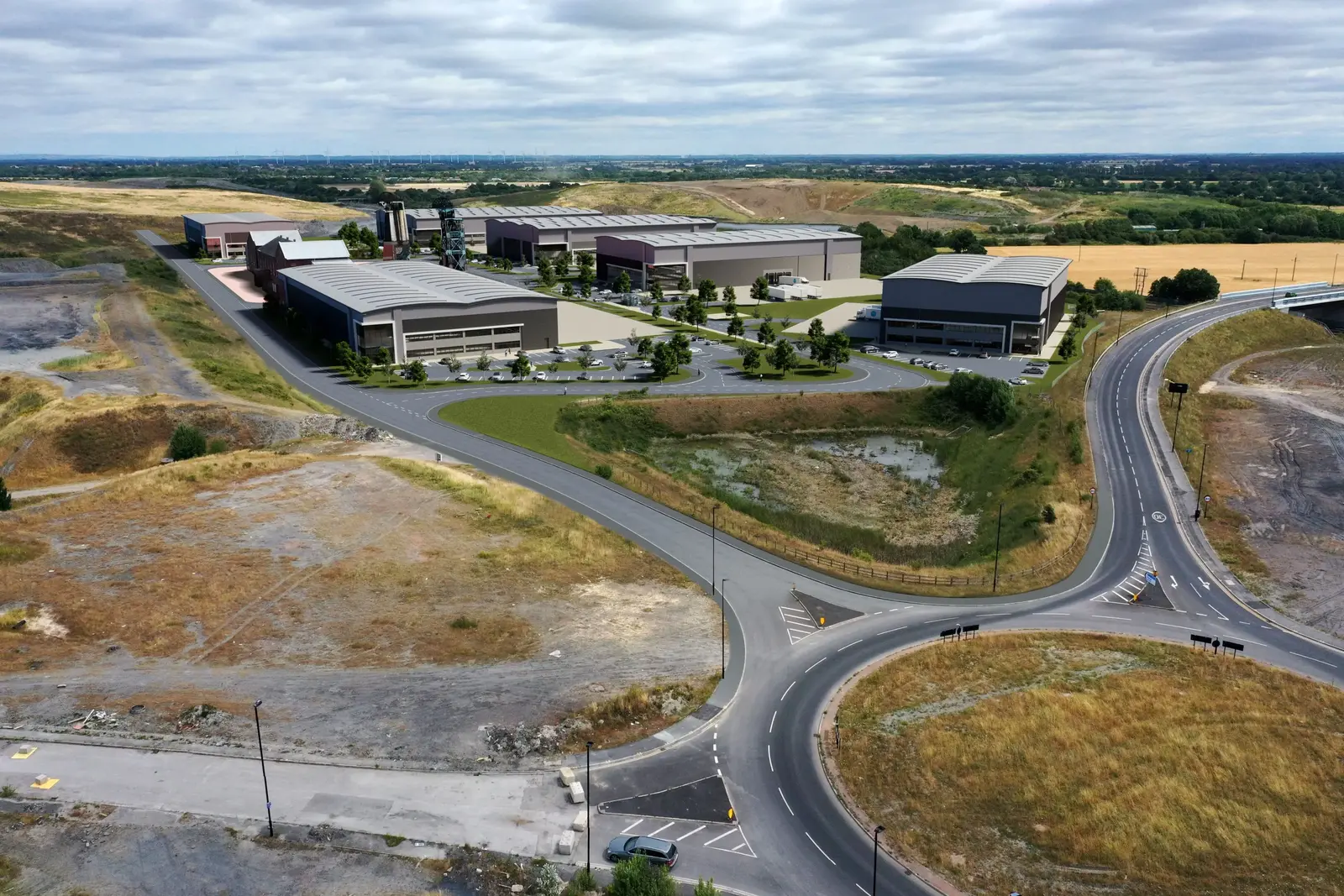 فرصة لتطوير أرض صناعية استراتيجية في موقع ممتاز