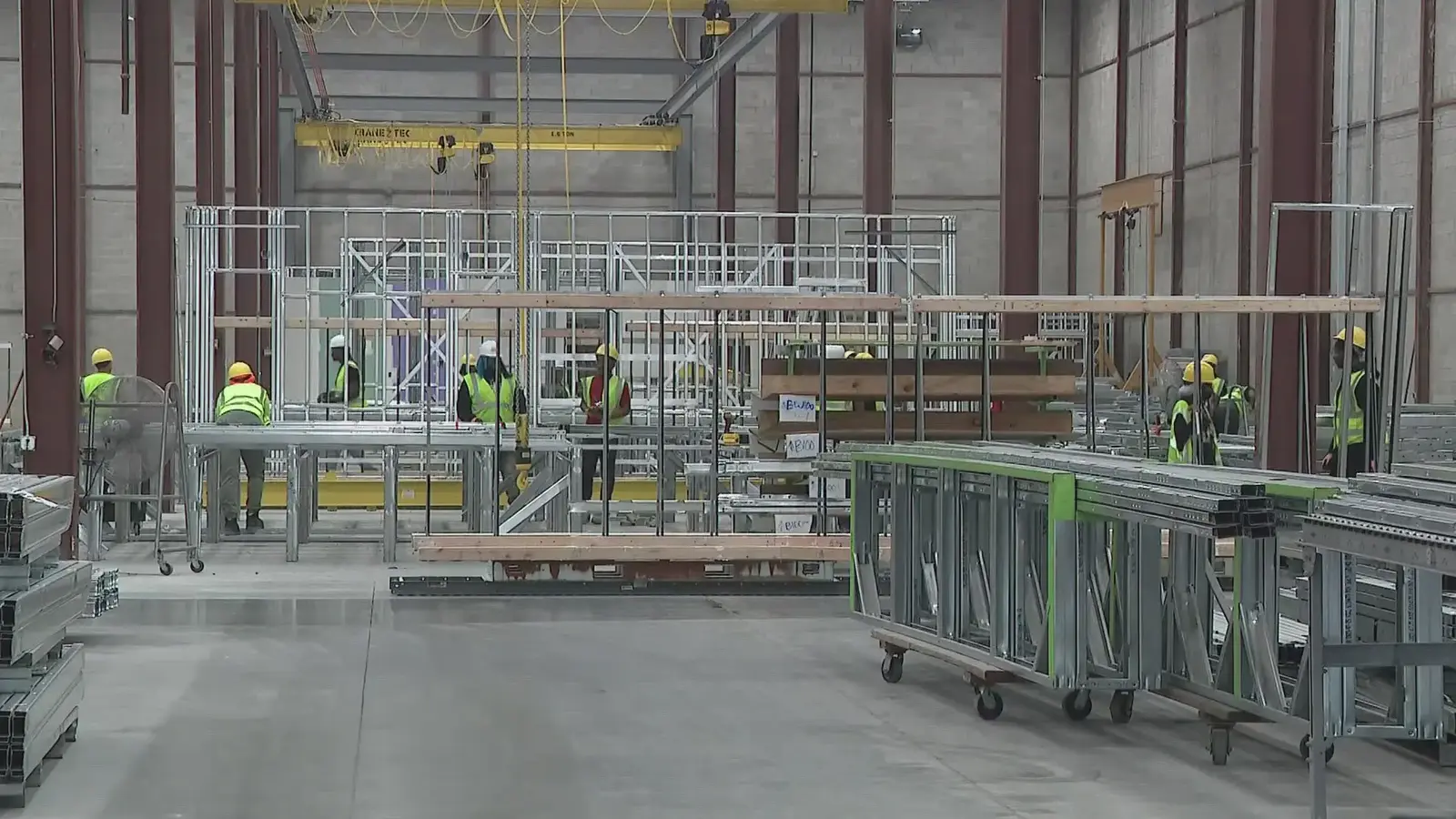 مصنع تعبئة كبير مخصص للمنتجات الغذائية