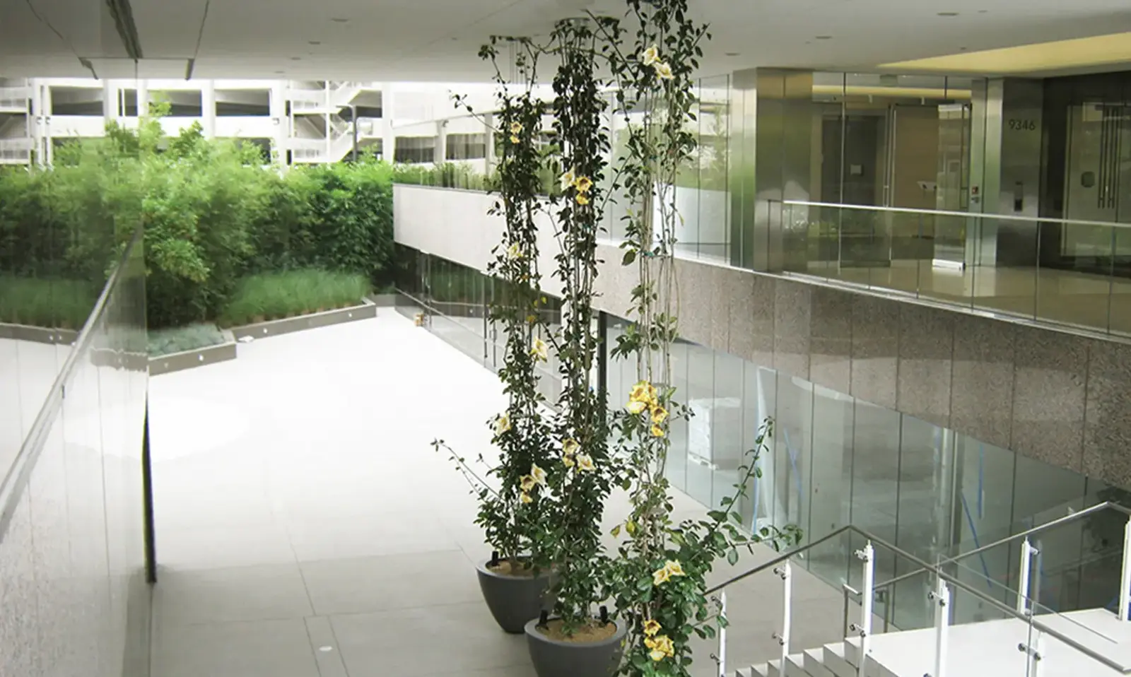 مركز مدني مبتكر مع مساحات خضراء ومرافق ترفيهية